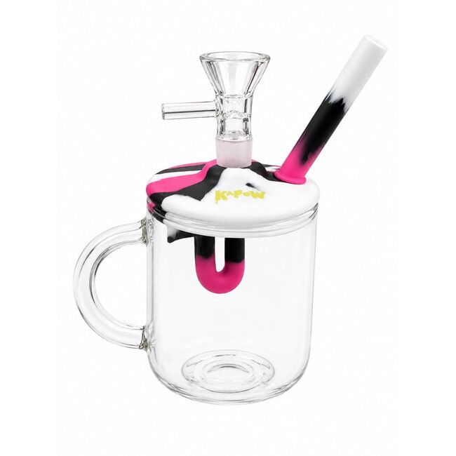 KAPOW KAPOW GLASS POT SILICONE BONG-S454