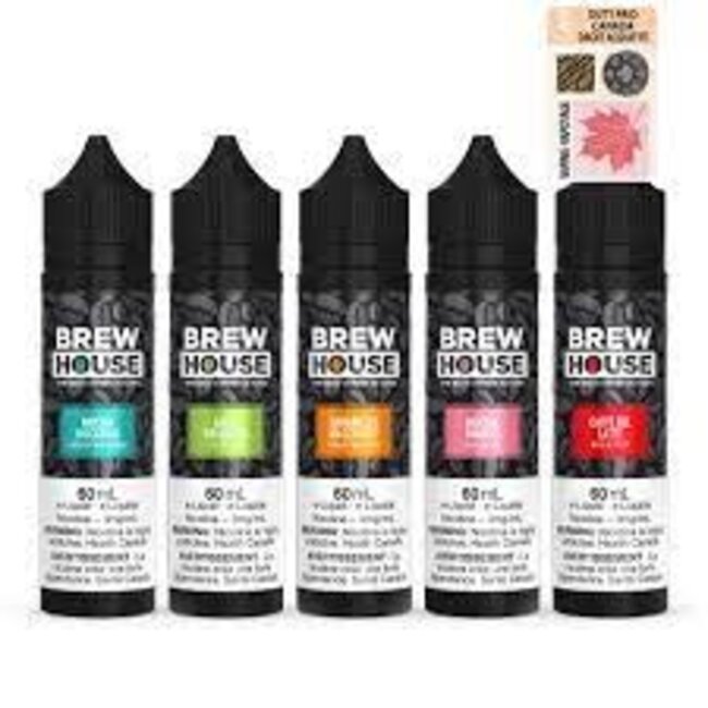 BREW HOUSE BREW  HOUSE FREE BASE E-LIQUID
