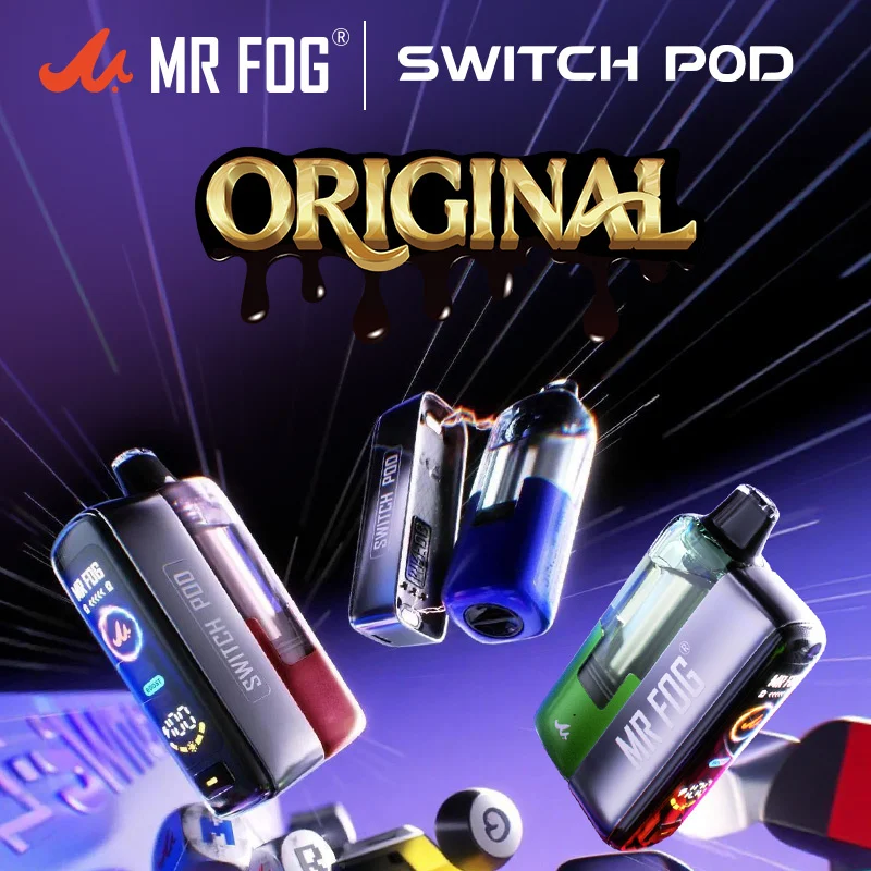 MR FOG SWITCH POD KIT 45K Puffs: Why the MR FOG SWITCH 45K Is Becoming the Best MR FOG Vape for Flavor, Performance & 45,000 Puff Satisfaction!