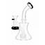 6.5'' ELEGANT CURVED NECK RECYCLER GLASS  BONG-C54