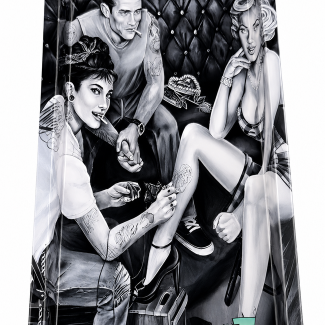 KAPOW KAPOW TATTOO ARTIST ROLLING TRAY