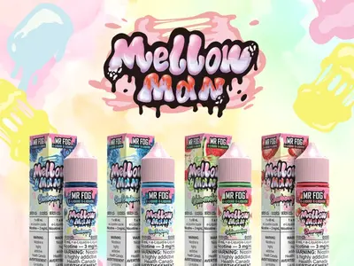 MR FOG Mellow Man E-Liquid Flavor Showdown: Exploring Blue Raspberry, Strawberry, Watermelon & Blueberry Vape Juice