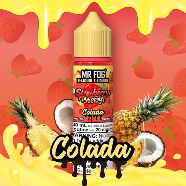 MR FOG MR FOG E-LIQUID STRAWBERRY STEEZY SALT NIC