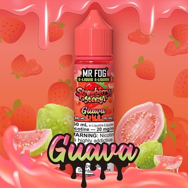 MR FOG MR FOG E-LIQUID STRAWBERRY STEEZY SALT NIC
