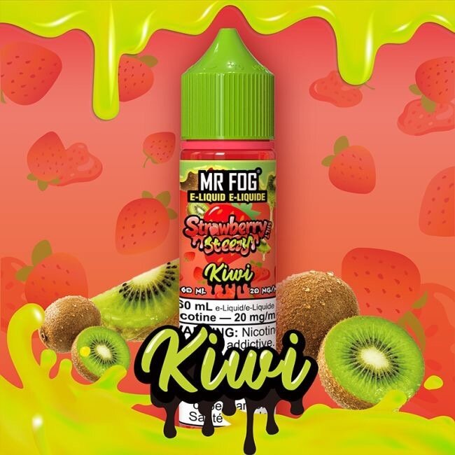 MR FOG MR FOG E-LIQUID STRAWBERRY STEEZY SALT NIC