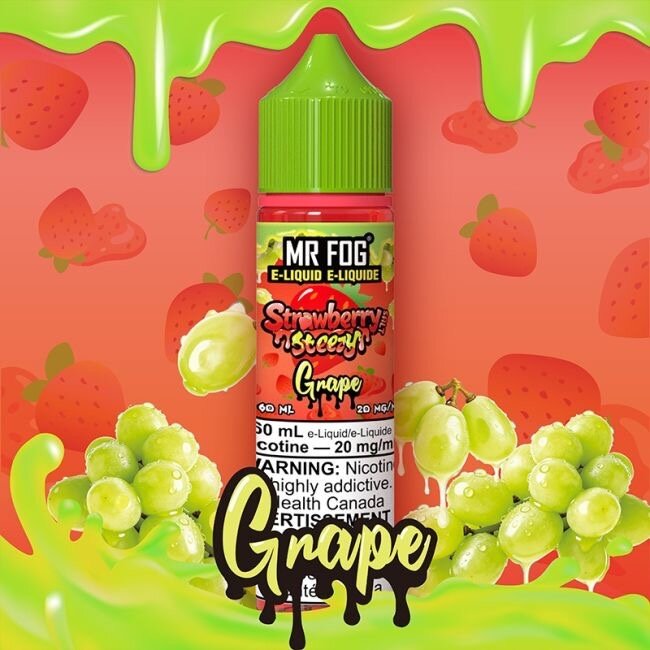 MR FOG MR FOG E-LIQUID STRAWBERRY STEEZY SALT NIC