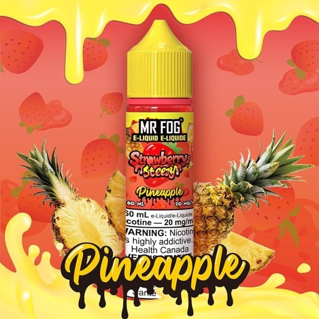 MR FOG MR FOG E-LIQUID STRAWBERRY STEEZY SALT NIC
