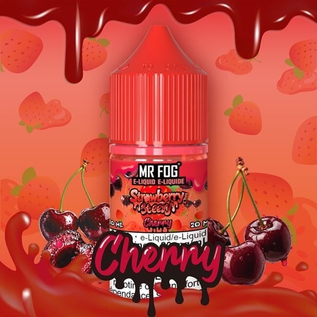 MR FOG MR FOG E-LIQUID STRAWBERRY STEEZY SALT NIC