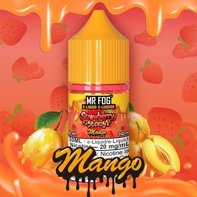 MR FOG MR FOG E-LIQUID STRAWBERRY STEEZY SALT NIC