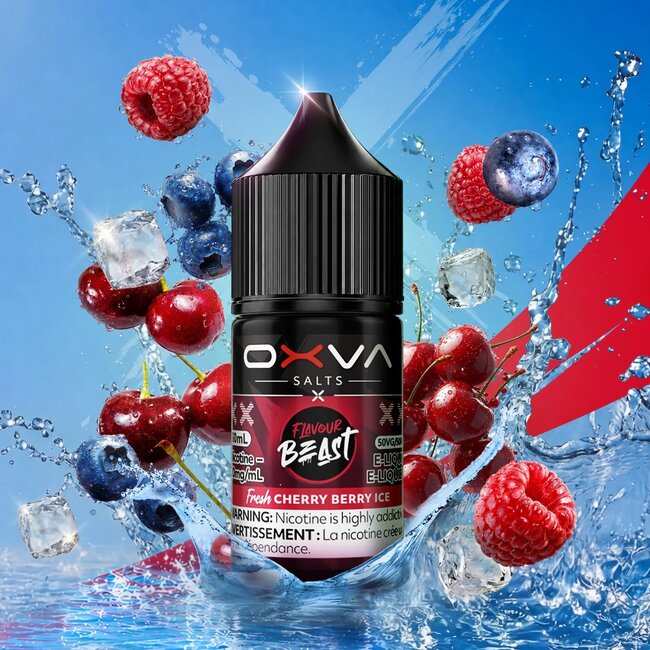 FLAVOUR BEAST X OXVA FLAVOUR BEAST X OXVA E-LIQUID SALT NIC