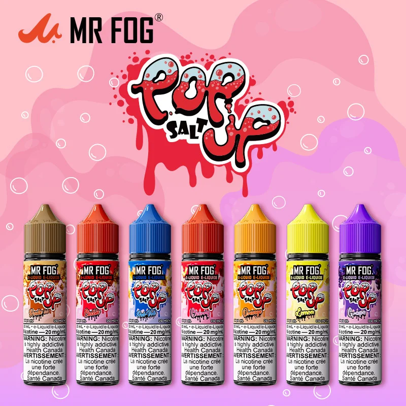 MR FOG E-Liquid Pop Up Salt Nic Guide: Flavors, Details & Comparison