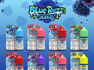 MR FOG Blue Razz Steezy: Explore the Buzz Around MR FOG Blue Razz Steezy Salt Nic and Blue Razz E-Liquid