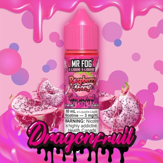 MR FOG MR FOG E-LIQUID RASPBERRY STEEZY FREE BASE