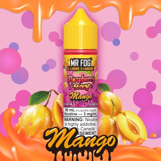 MR FOG MR FOG E-LIQUID RASPBERRY STEEZY FREE BASE
