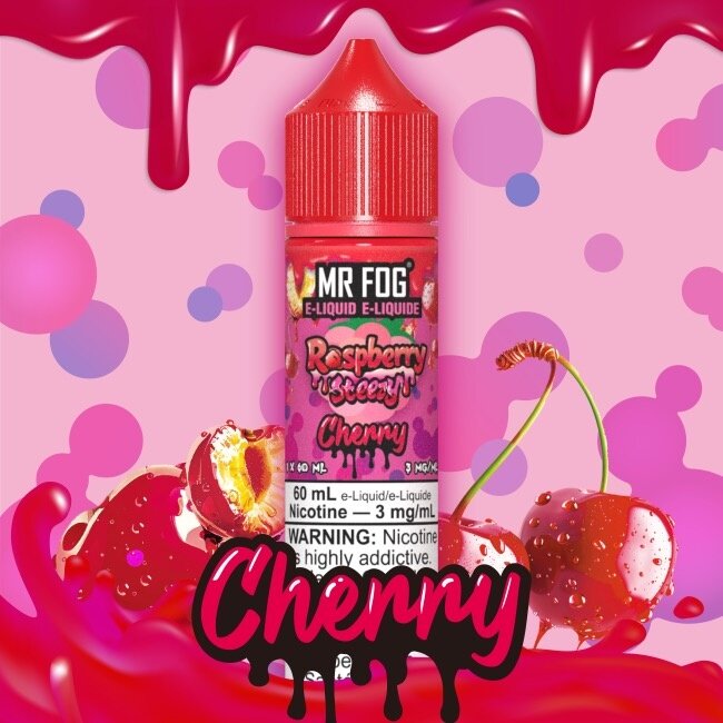 MR FOG MR FOG E-LIQUID RASPBERRY STEEZY FREE BASE
