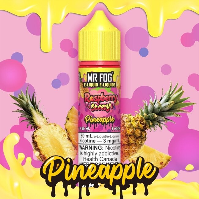 MR FOG MR FOG E-LIQUID RASPBERRY STEEZY FREE BASE