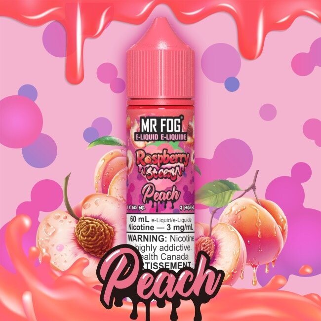 MR FOG MR FOG E-LIQUID RASPBERRY STEEZY FREE BASE