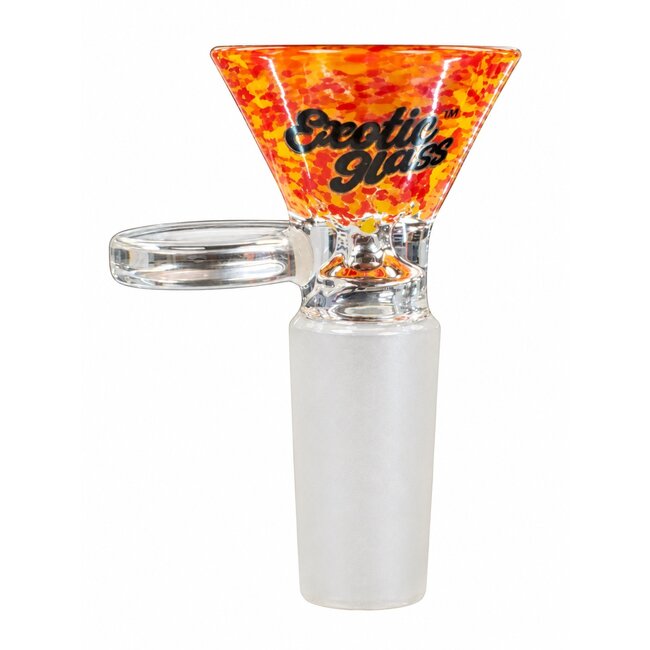 EXOTIC 14MM GLOW EXOTIC GLASS BOWL-CC546