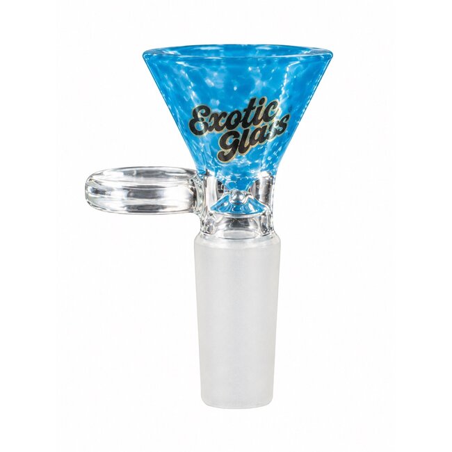 EXOTIC 14MM GLOW EXOTIC GLASS BOWL-CC546