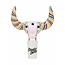 EXOTIC 14MM BULL HEAD EXOTIC GLASS BOWL -CC554
