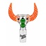 EXOTIC 14MM BULL HEAD EXOTIC GLASS BOWL -CC554