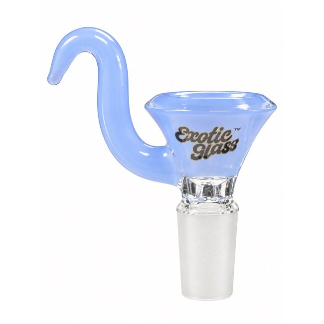 EXOTIC 14MM SWAN HANDLE EXOTIC GLASS BOWL
