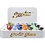 EXOTIC 14MM SWAN HANDLE EXOTIC GLASS BOWL