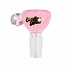 EXOTIC 14MM MUSHROOM HANDLE EXOTIC GLASS BOWL -CC519