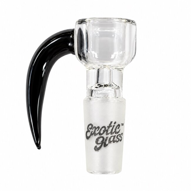 EXOTIC 14MM HOOK HANDLE EXOTIC GLASS BOWL-CC542