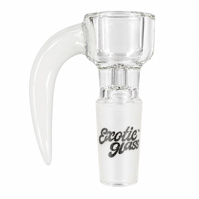 EXOTIC 14MM HOOK HANDLE EXOTIC GLASS BOWL-CC542