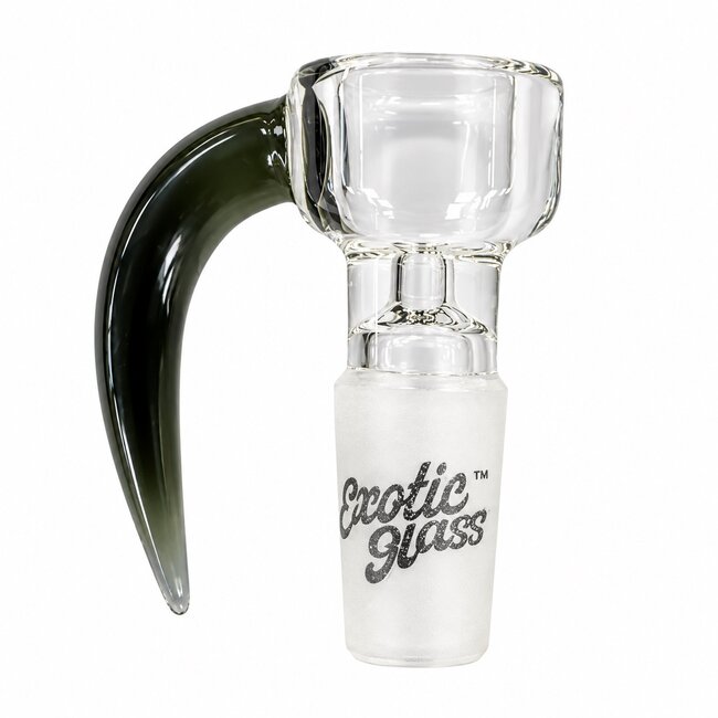EXOTIC 14MM HOOK HANDLE EXOTIC GLASS BOWL-CC542