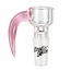 EXOTIC 14MM HOOK HANDLE EXOTIC GLASS BOWL-CC542