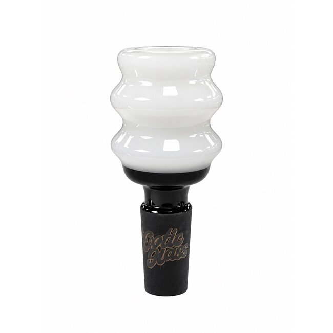 EXOTIC 14MM DOUBLE RIPPLE EXOTIC GLASS BOWL-CC508