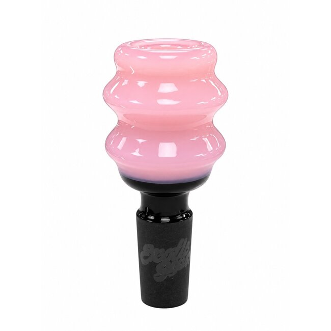EXOTIC 14MM DOUBLE RIPPLE EXOTIC GLASS BOWL-CC508