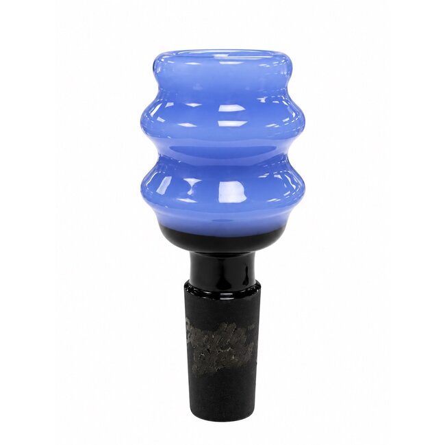 EXOTIC 14MM DOUBLE RIPPLE EXOTIC GLASS BOWL-CC508