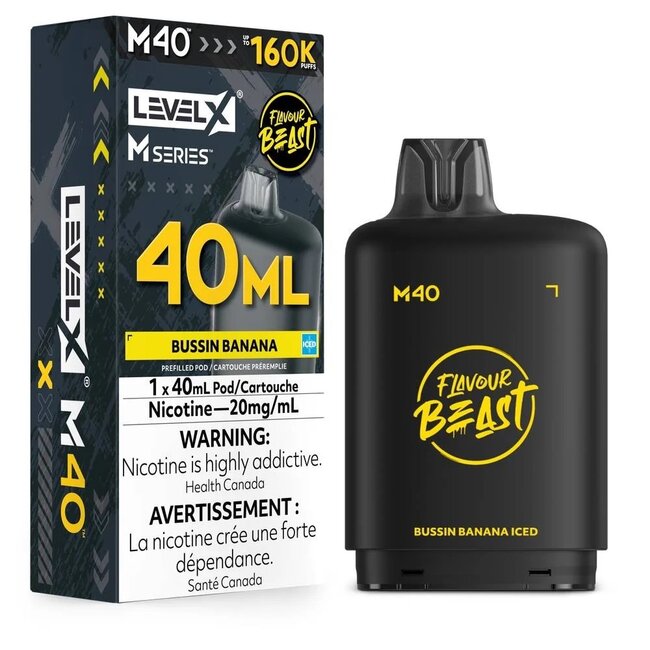 FLAVOUR BEAST LEVEL X M40 SERIES CLOSED POD SYSTEM 160K PUFFS