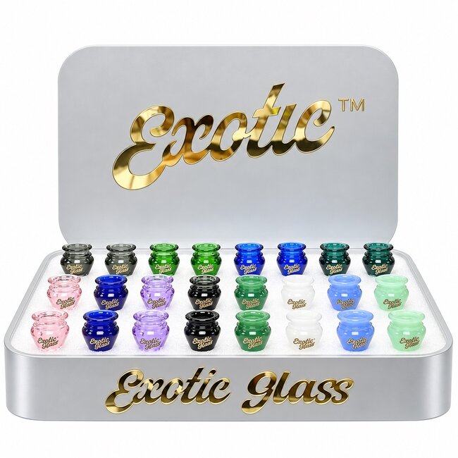 EXOTIC 14MM GRIP RING EXOTIC GLASS BOWL-CC527