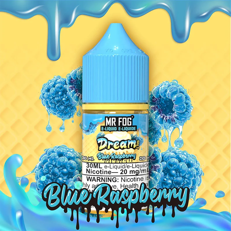 Love Salt Nic Juice? Explore MR FOG Juice Dream Salt Nic, Flavored Vape Juice and Pod Vape Juice