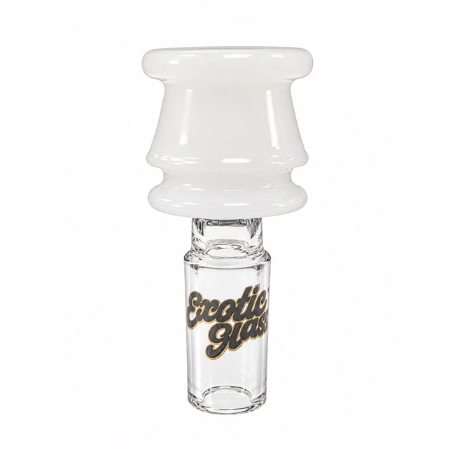 EXOTIC 14MM HOURGLASS EXOTIC GLASS BOWL-CC522