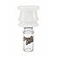 EXOTIC 14MM HOURGLASS EXOTIC GLASS BOWL-CC522