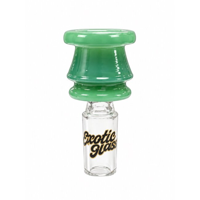 EXOTIC 14MM HOURGLASS EXOTIC GLASS BOWL-CC522
