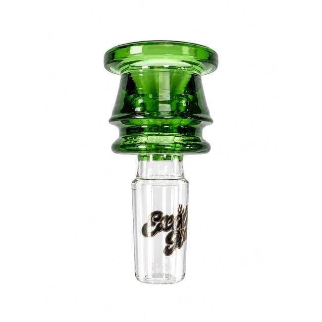 EXOTIC 14MM HOURGLASS EXOTIC GLASS BOWL-CC522