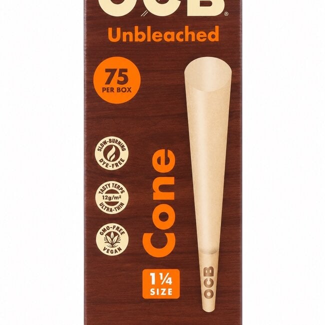 OCB OCB UNBLEACHED PRE ROLLED CONES MINI TOWER-1-1/4