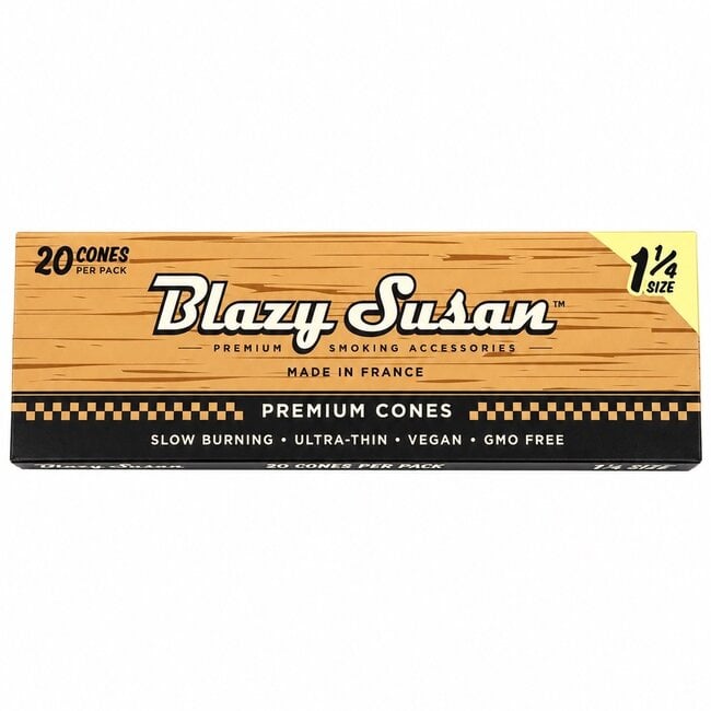 BLAZY SUSAN BLAZY SUSAN UNBLEACHED CONES 20 PACK 1-1/4