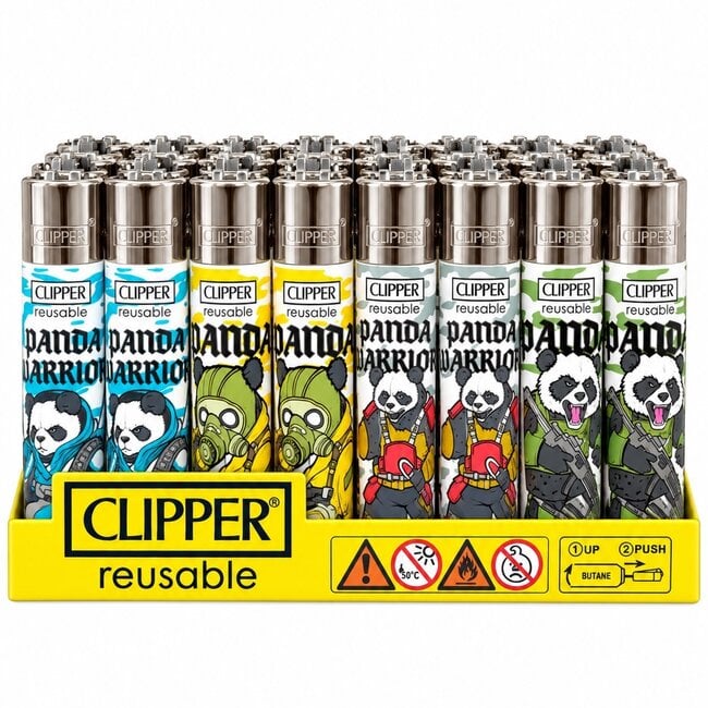 CLIPPER CLIPPER PANDA WARRIORS LIGHTER