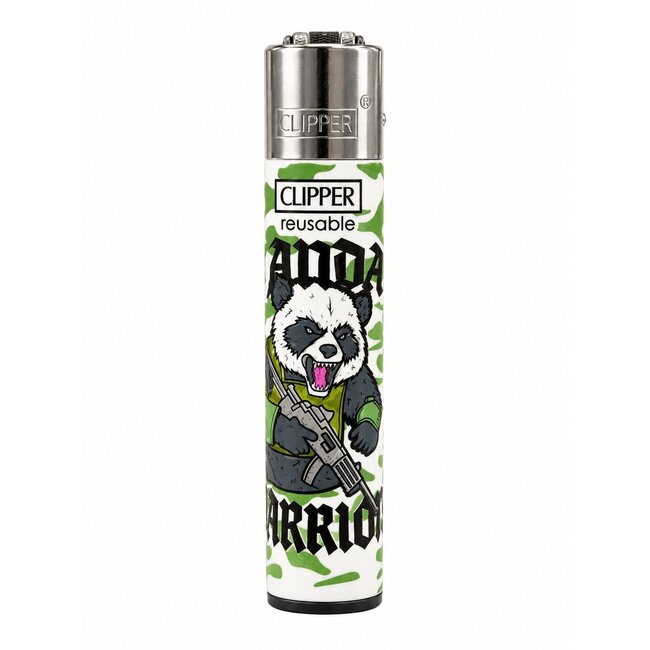 CLIPPER CLIPPER PANDA WARRIORS LIGHTER