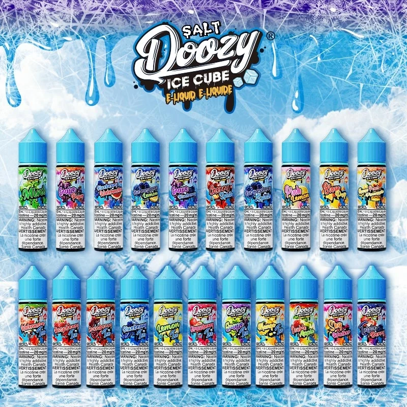 Ready to Discover Doozy Ice Cube Salt Nic? Explore Doozy Vape Juice, Nic Salt Juice and Ice Vape Juice