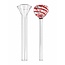 3.3'' GLASS BUBBLE HERB SLIDE & DOWN-STEM SET