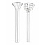 3.3'' GLASS BUBBLE HERB SLIDE & DOWN-STEM SET
