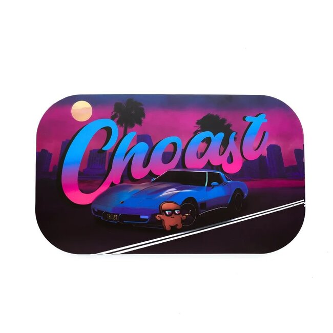 CHOAST MIAMI MEDIUM VICE ROLLING TRAY W/LID